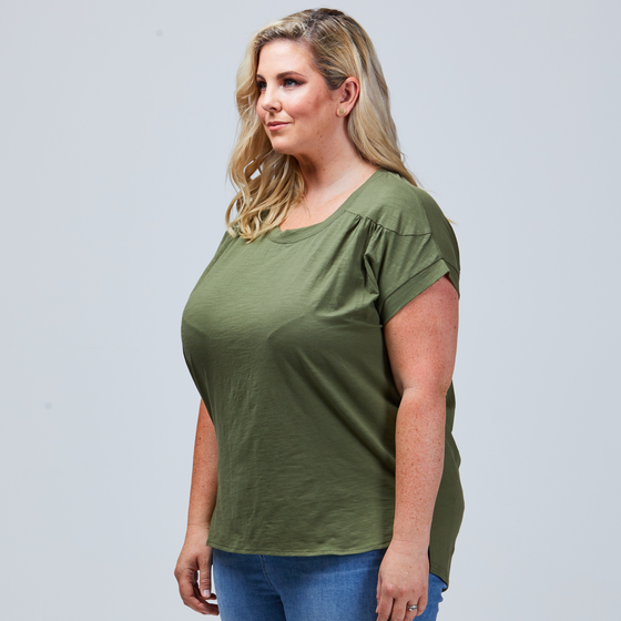 Jessica Tee Khaki