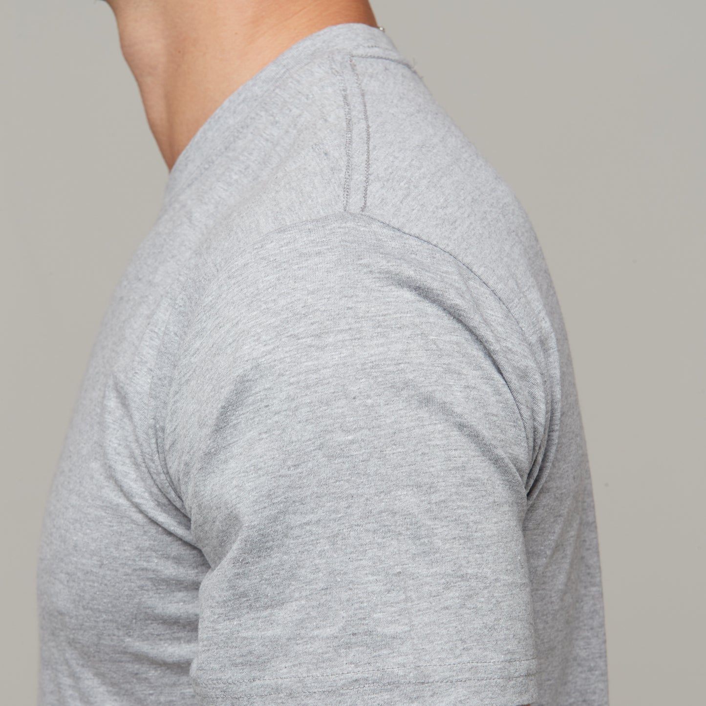 Nico Longline Tee Grey Marle