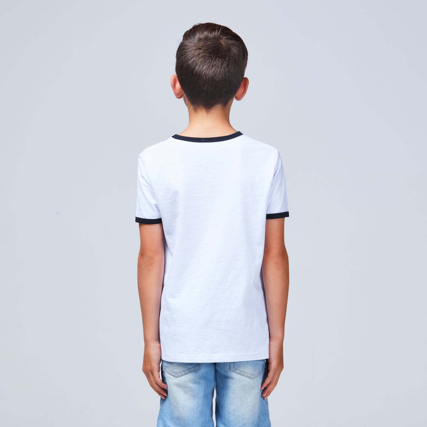 Riley Tee White/Black