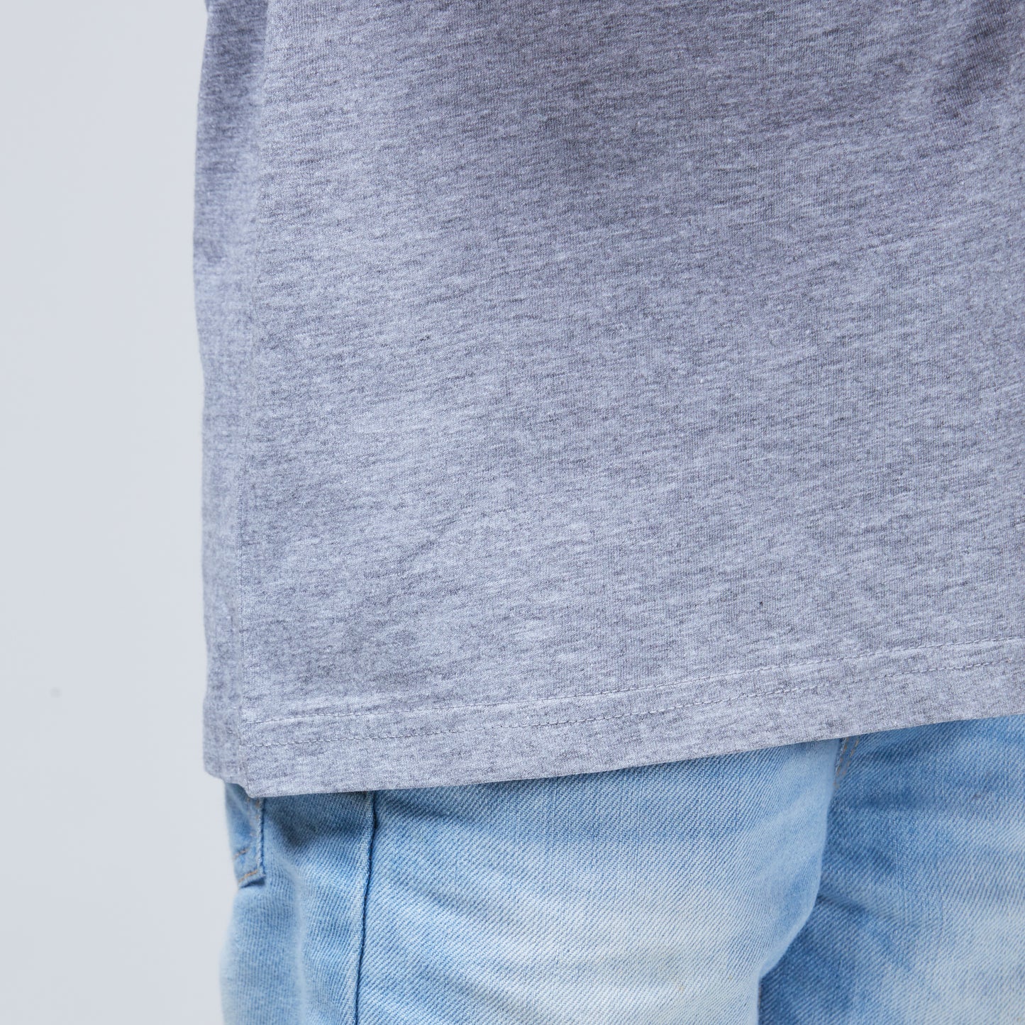 Tiger Tee Grey Marle