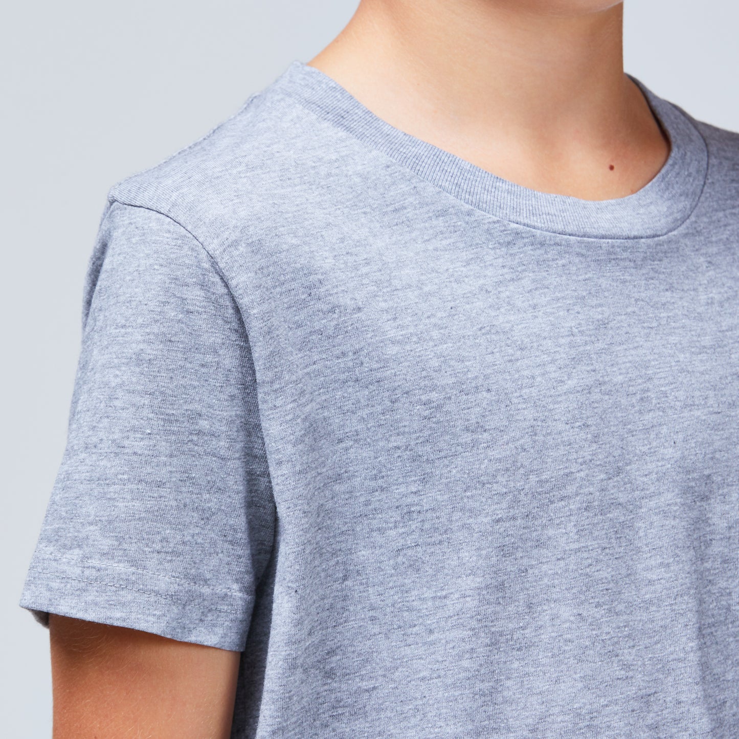 Tiger Tee Grey Marle