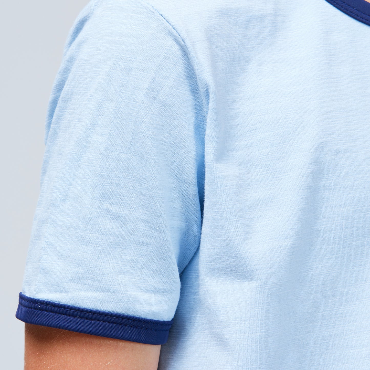 Riley Tee Blue/Navy