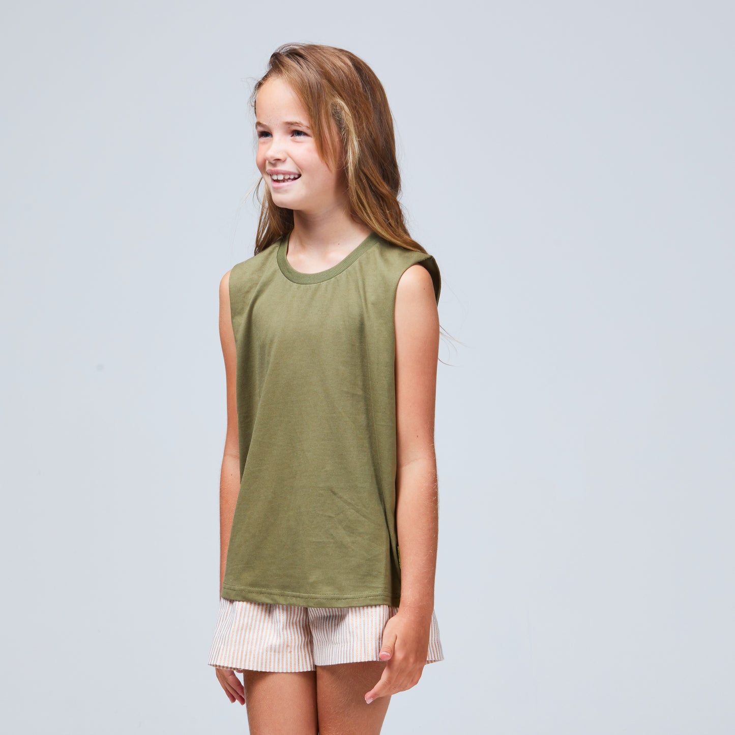 Maddox Singlet Khaki