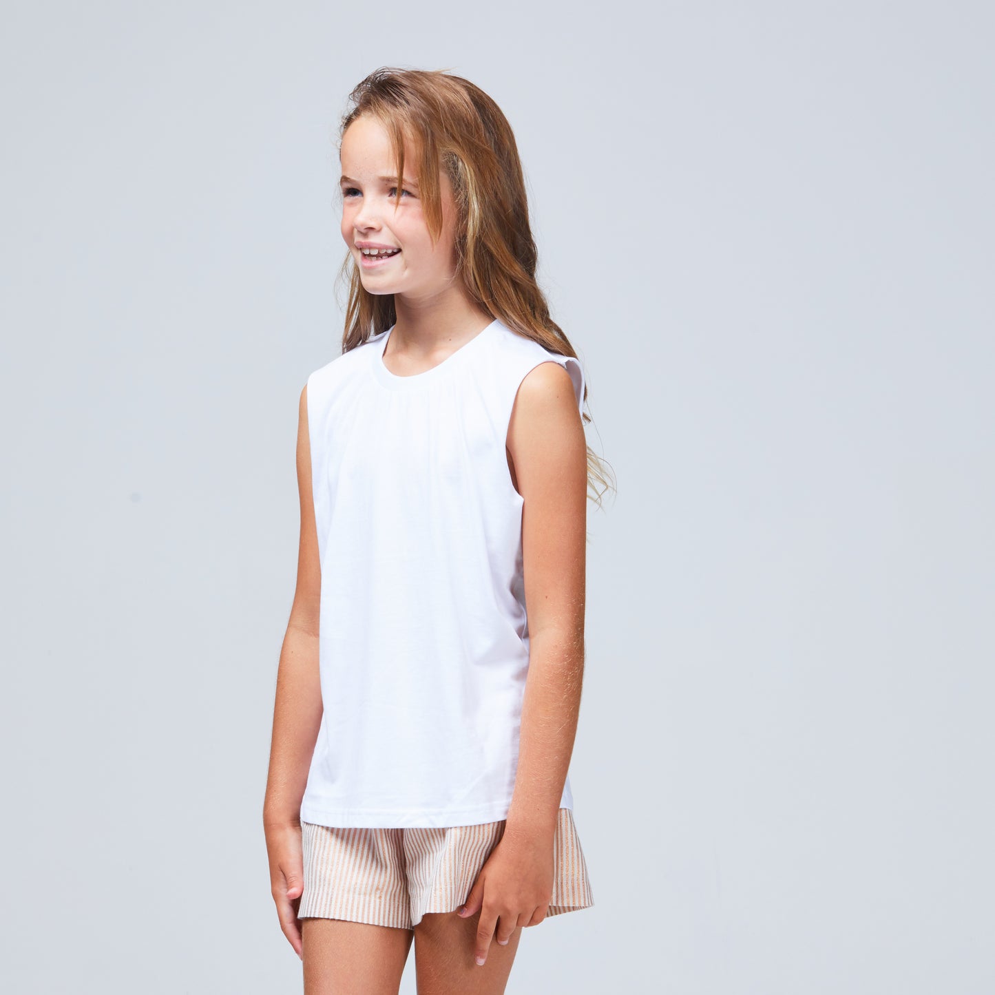 Maddox Singlet White