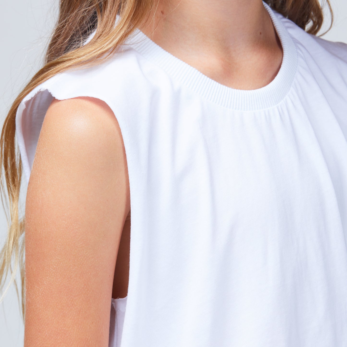 Maddox Singlet White