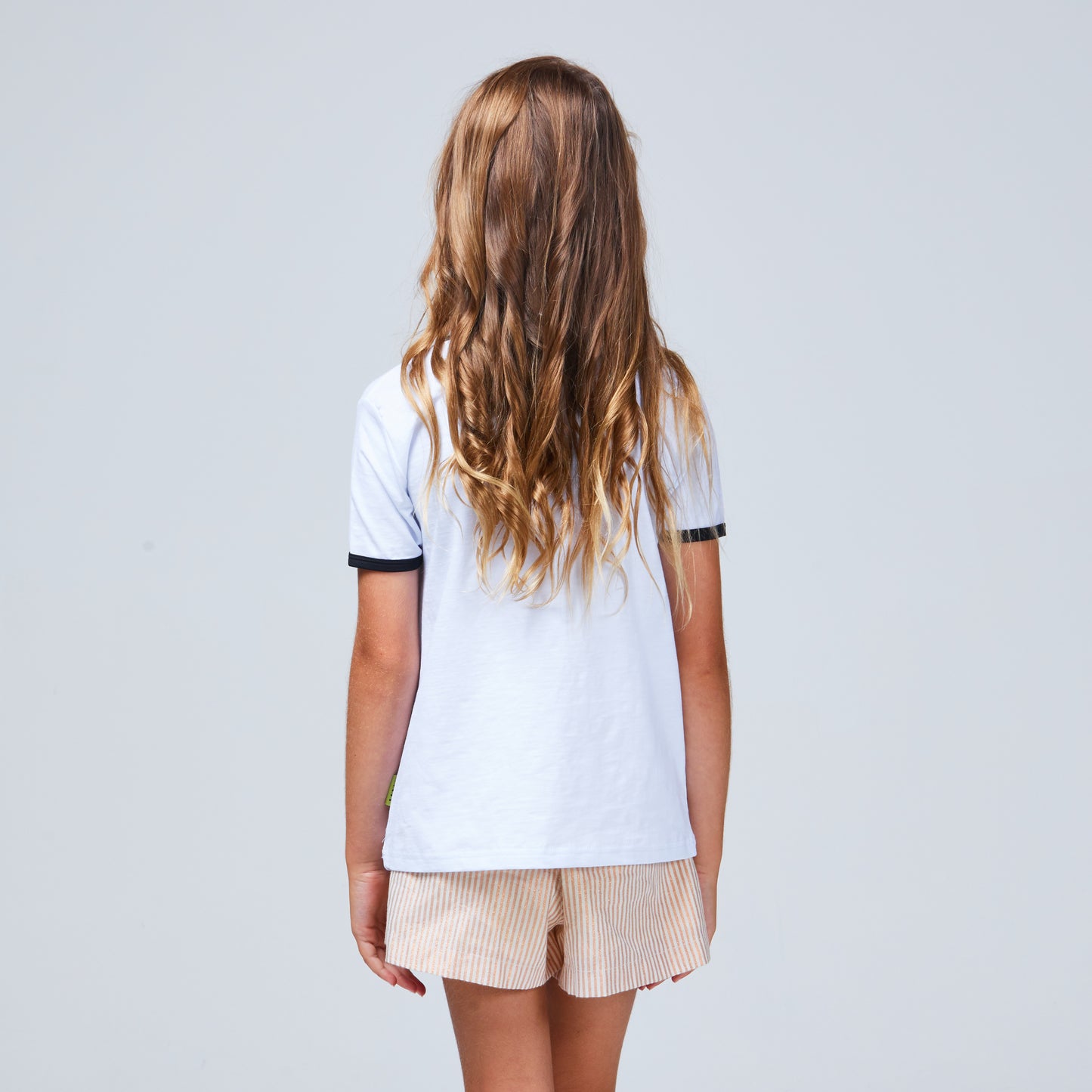 Riley Tee White/Black