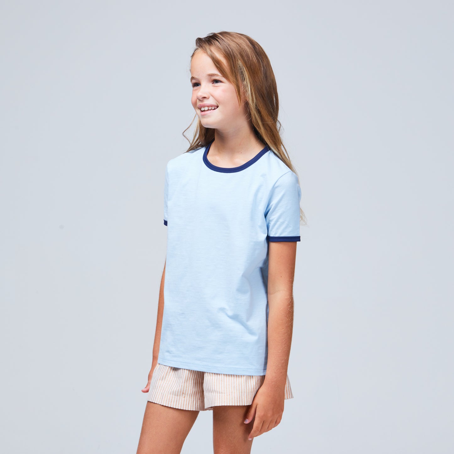 Riley Tee Blue/Navy