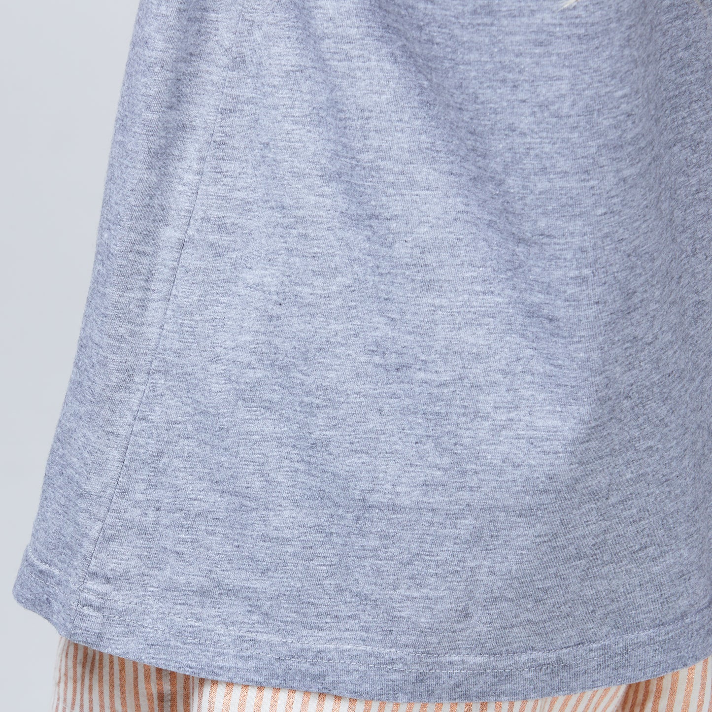 Tiger Tee Grey Marle