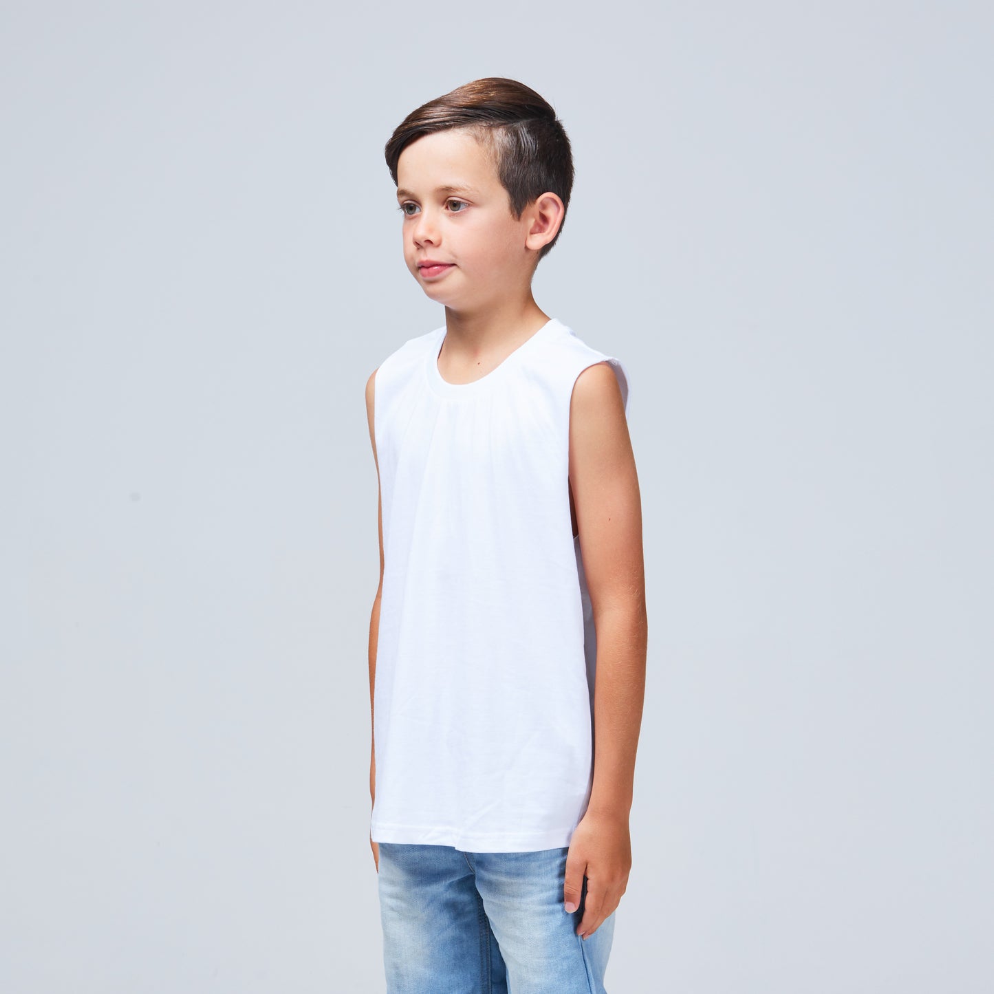 Maddox Singlet White