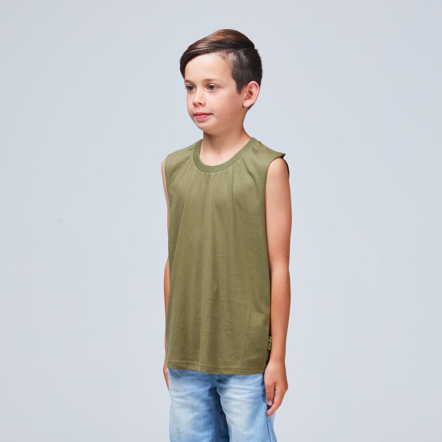Maddox Singlet Khaki