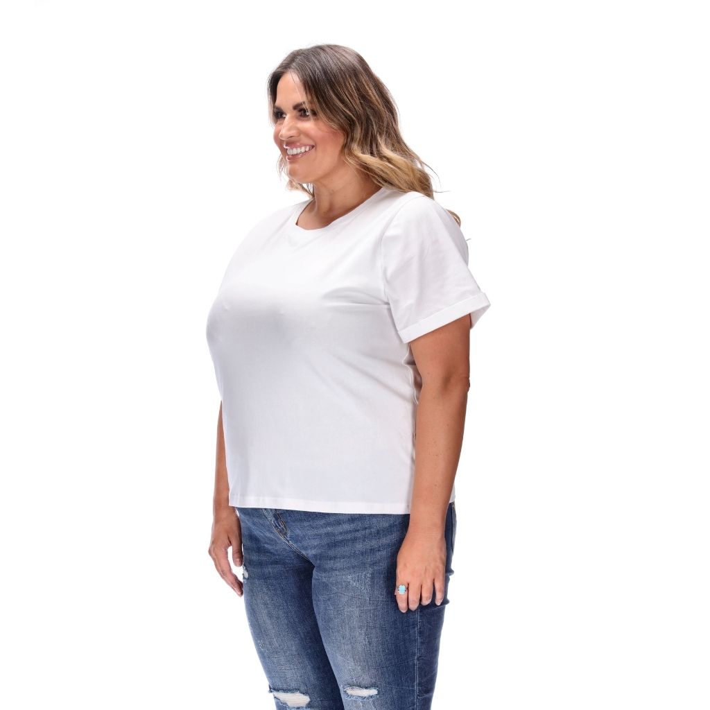 Luna Tee White