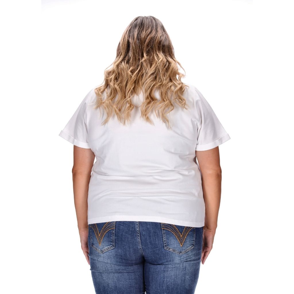 Luna Tee White