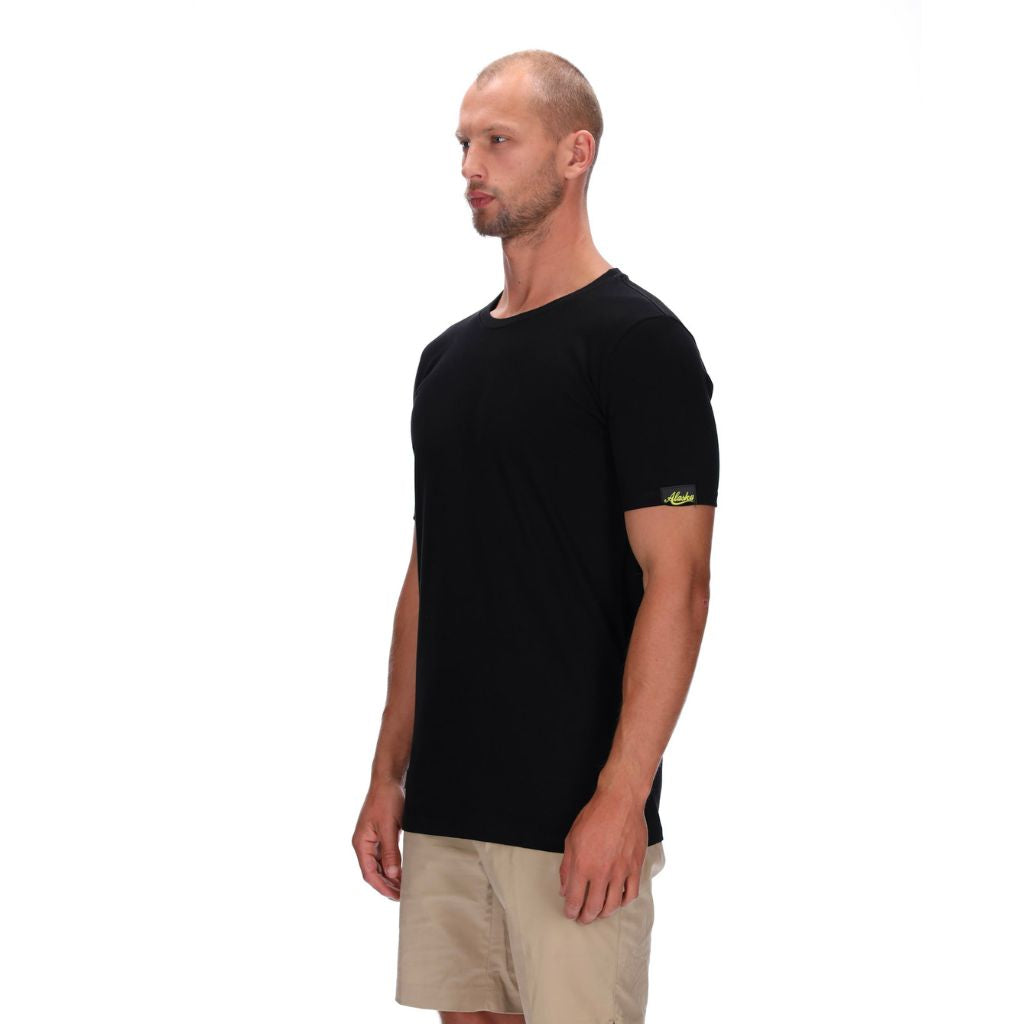 Lewis Slim Tee Black