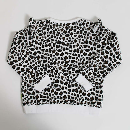 Willow Sweater White Leopard