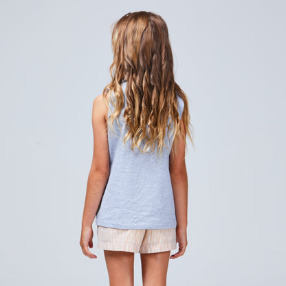 Maddox Singlet Grey Marle