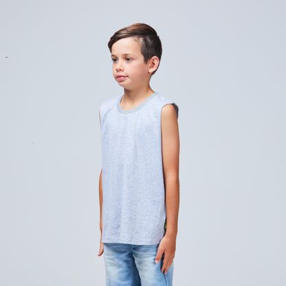 Maddox Singlet Grey Marle