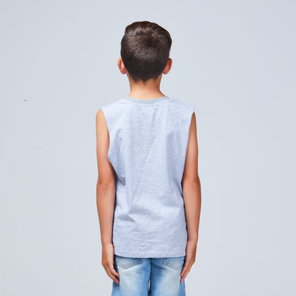 Maddox Singlet Grey Marle