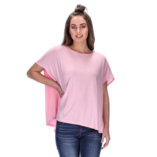 one size pink tee