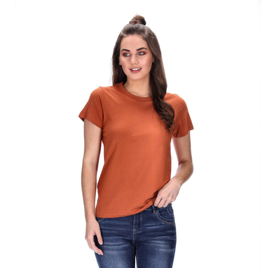 womens basic copper tee